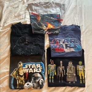Vintage Star Wars Graphic T-Shirts Set, Size M, All in Great Shape!